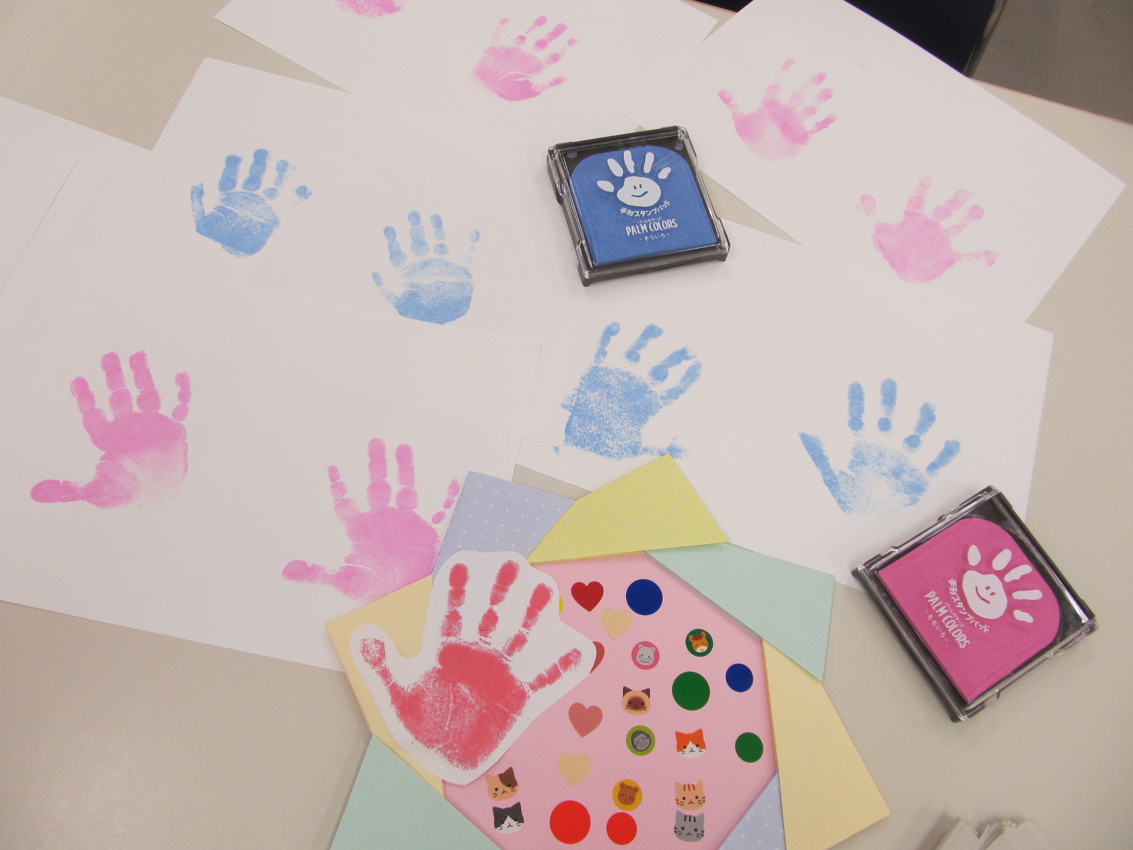 手形の工作 手形の工作