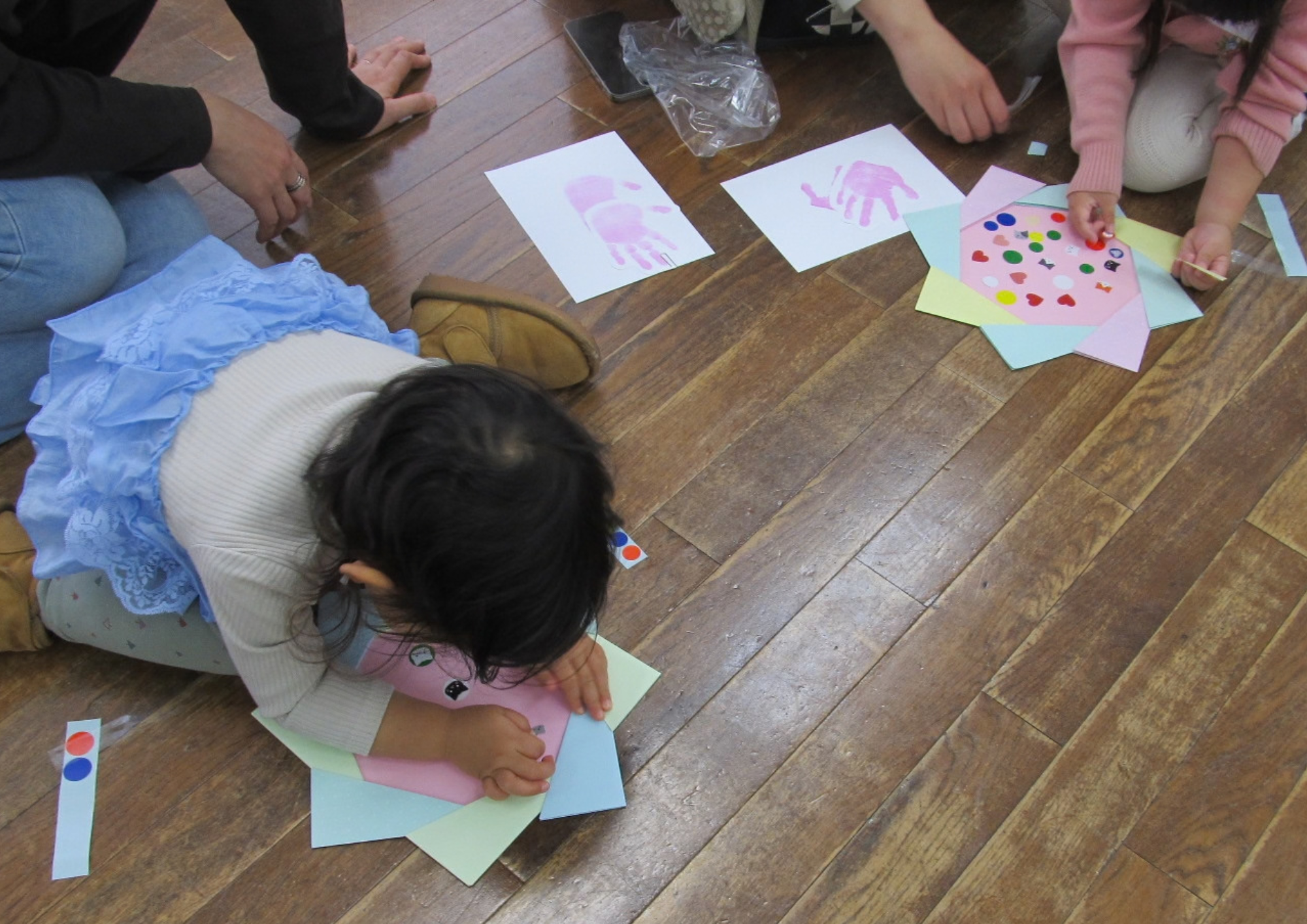 手形の工作 手形の工作