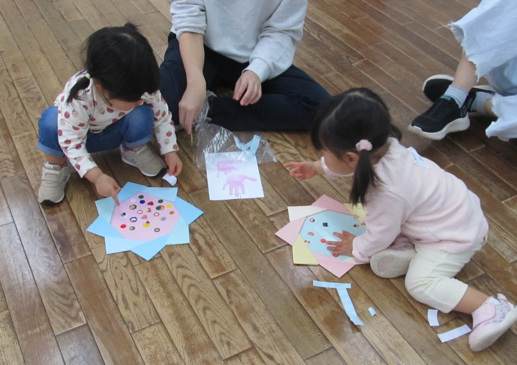 手形の工作 手形の工作