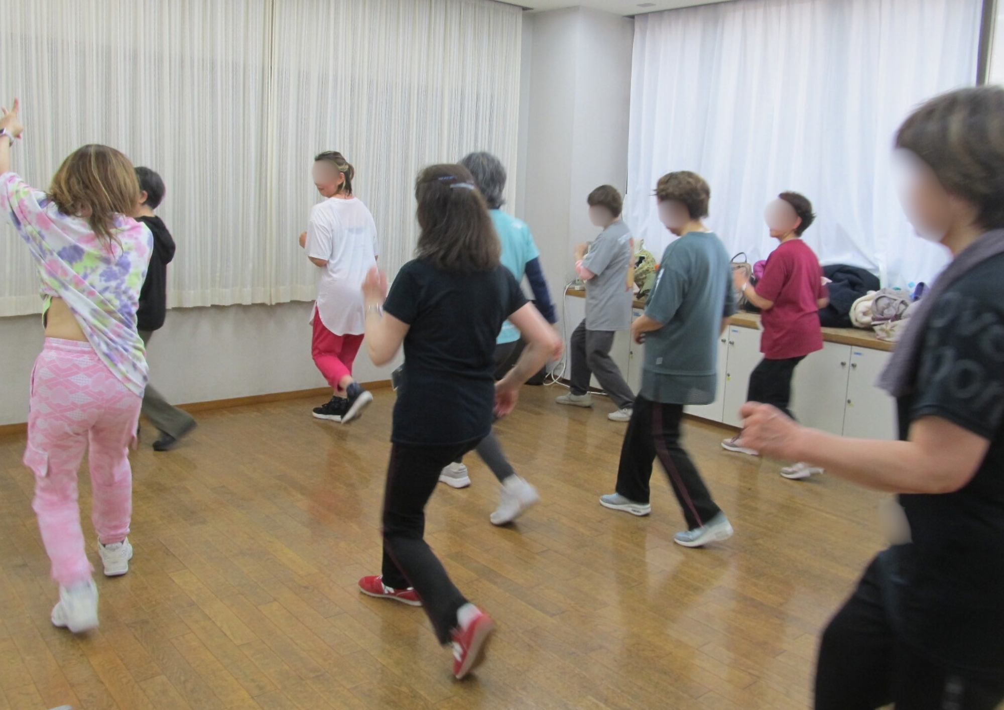 ZUMBAの様子 ZUMBAの様子