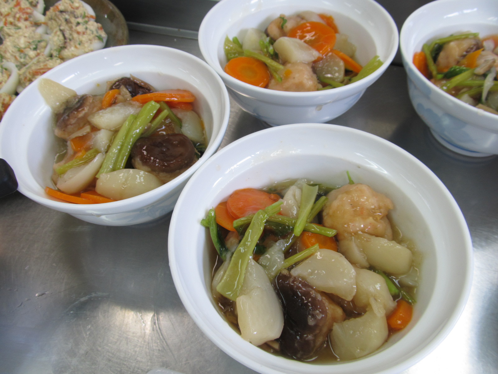 海老しんじょの含め煮 料理完成